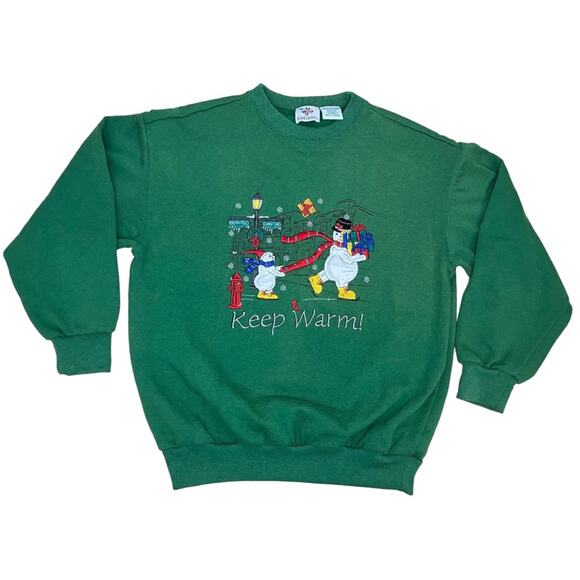 90s Christmas Nutcracker Sweatshirt Ugly Christmas Holiday Sweater Small - Picture 2 of 9